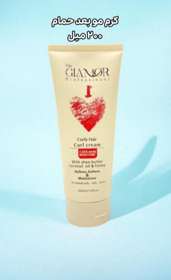 کرم مو بعد حمام گلامور glamor حجم ۲۰۰ میل