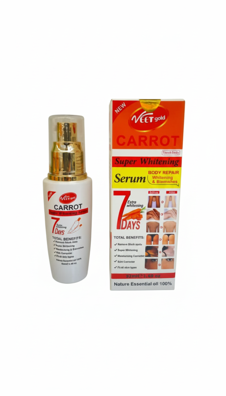 سرم روشن‌کننده بدن ویت گلد (Veet Gold) با عصاره هویج