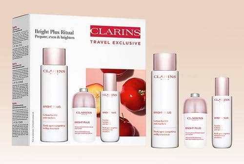 پک ضدلک کلارنس | Clarins Bright Plus Ritual Set