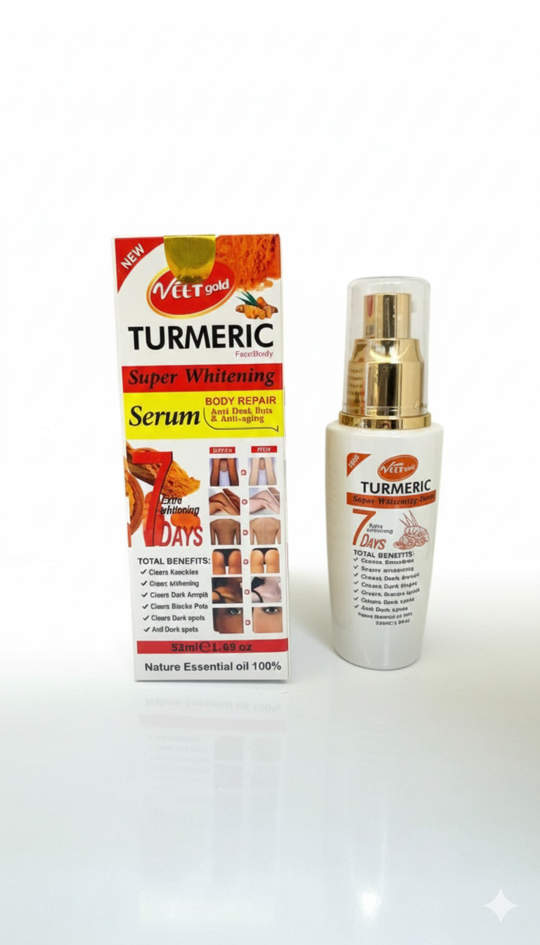 سرم روشن‌کننده بدن و صورت زردچوبه ویت گلد(Turmeric Super Whitening Serum)