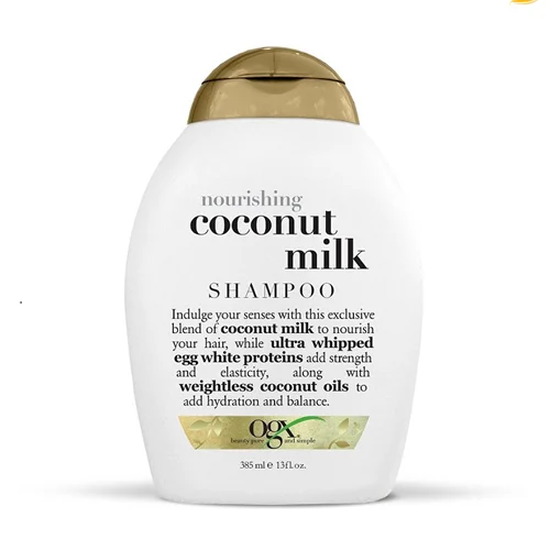 شامپو تقویت کننده مو او جی ایکس مدل coconut oil