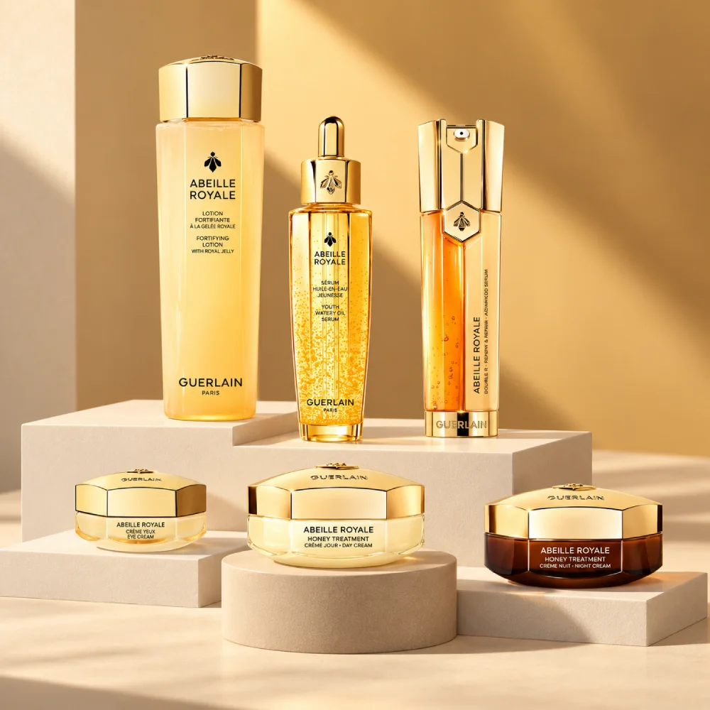 ست مراقبت پوست گرلن Abeille Royale شش‌تکه