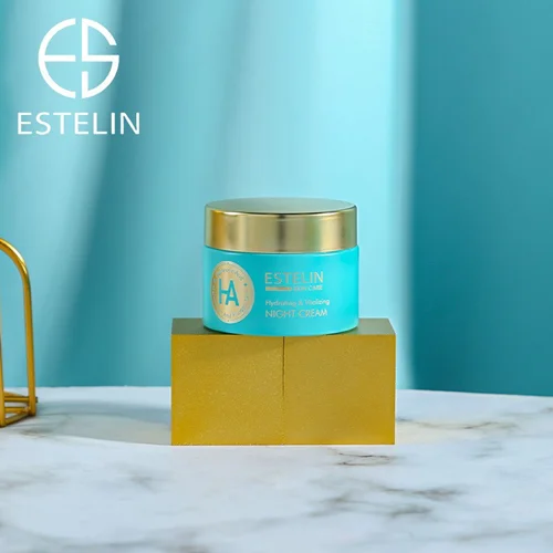 کرم شب آبرسان هیالورونیک اسید استلین ESTELIN Hyaluronic Acid Hydrating & Vitalizing Night Cream