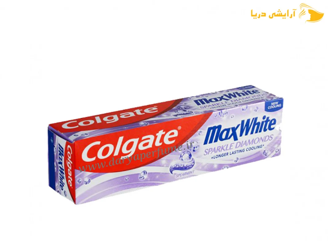 خمیردندان سفیدکننده کلگیت Colgate Max White حجم 100 میلی لیتر