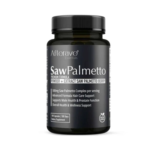 کپسول مکمل تقویت مو سائوپالمتو افتر ایو بسته 100 عددی