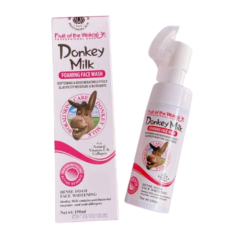 فوم شستشو شیر الاغ وکالی