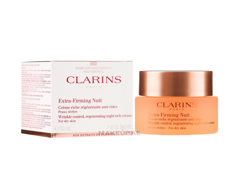 کرم شب اکسترا فرمینگ کلارنس مخصوص پوست خشک Extra-Firming Night Cream - Dry Skin